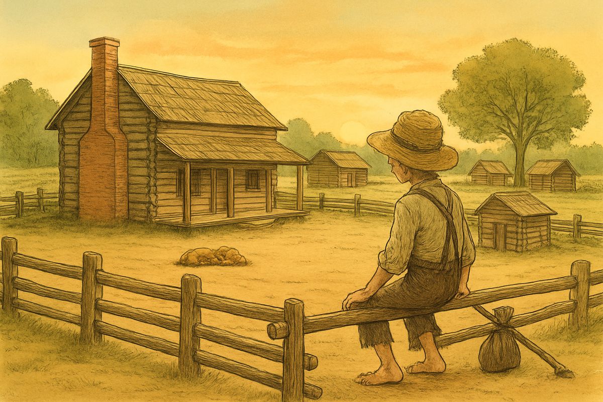 Tom got better and wore his bullet on a watch-guard round his neck. With Pap gone, Huck's money was safe. But Aunt Sally meant to adopt and civilize him, and Huck couldn't stand it. "I reckon I got to light out for the Territory ahead of the rest."