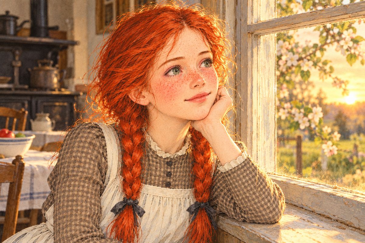 Anne fled upstairs in tears, but Mrs. Allan followed, called it a funny mistake anybody might make, and asked to see her garden. That evening, after the guests had gone, Anne sighed hopefully. "Marilla, isn't it nice to think that tomorrow is a new day with no mistakes in it yet?"