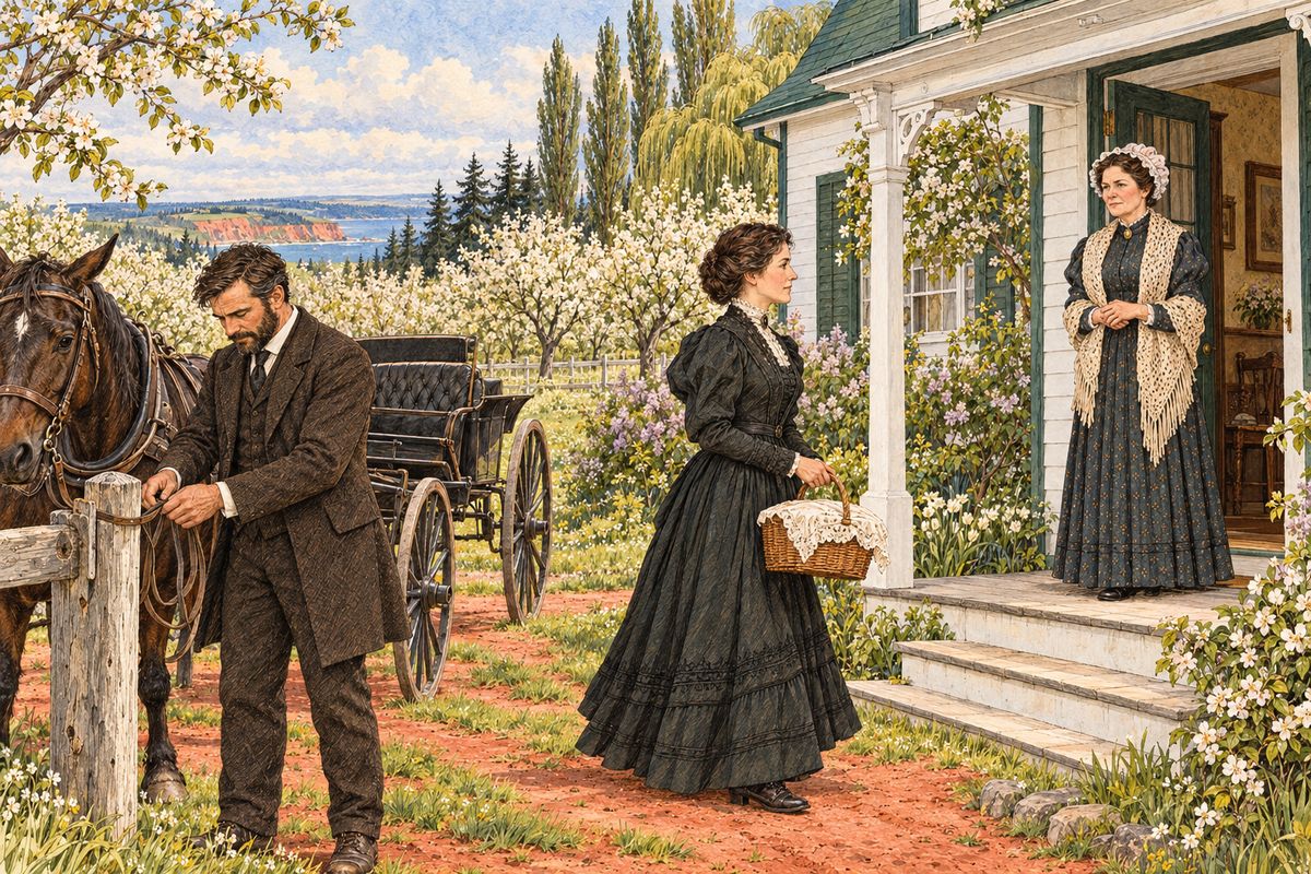 The doctor said Matthew's heart had failed at the shock, quickly and without pain. All that day friends and neighbours filled Green Gables, coming and going on quiet errands of kindness. For the first time in his life, shy Matthew Cuthbert was the centre of everyone's attention.