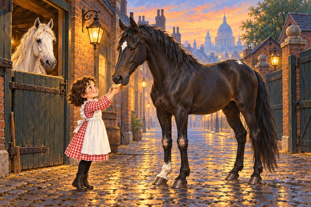 In Jerry Barker's little yard, Polly brought me a slice of apple and Dolly a piece of bread, while old white Captain, once a cavalry horse, looked on from his stall. Jerry gave me the benefit of the doubt over my broken knees. "We'll call him Jack, after the old one," he said.
