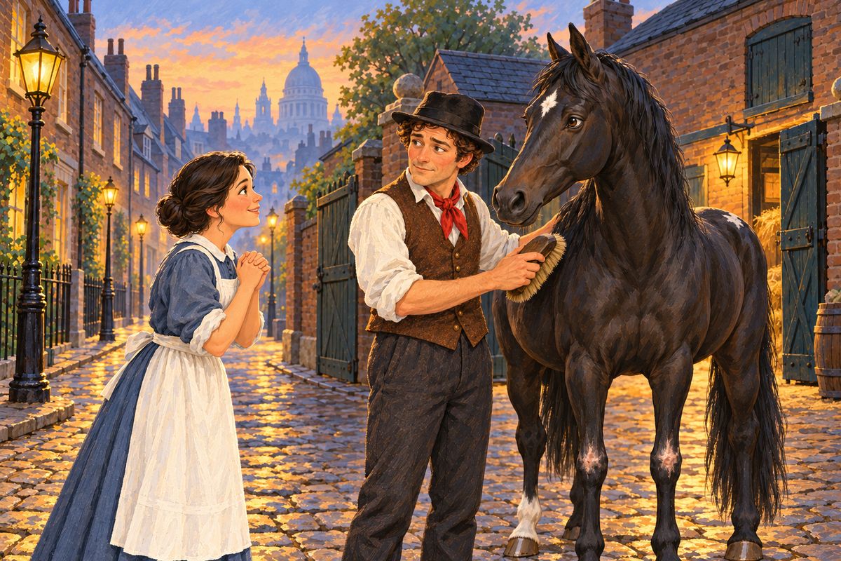 Jerry turned down Mr Briggs's Sunday fares to keep his six-day license, and so we lost our best customer, but I heard Polly tell him, "Do your best, and leave the rest." Weeks later Mrs Briggs came back. Then one Sunday Polly begged Jerry to drive poor Dinah Brown, whose mother lay dying ten miles away.