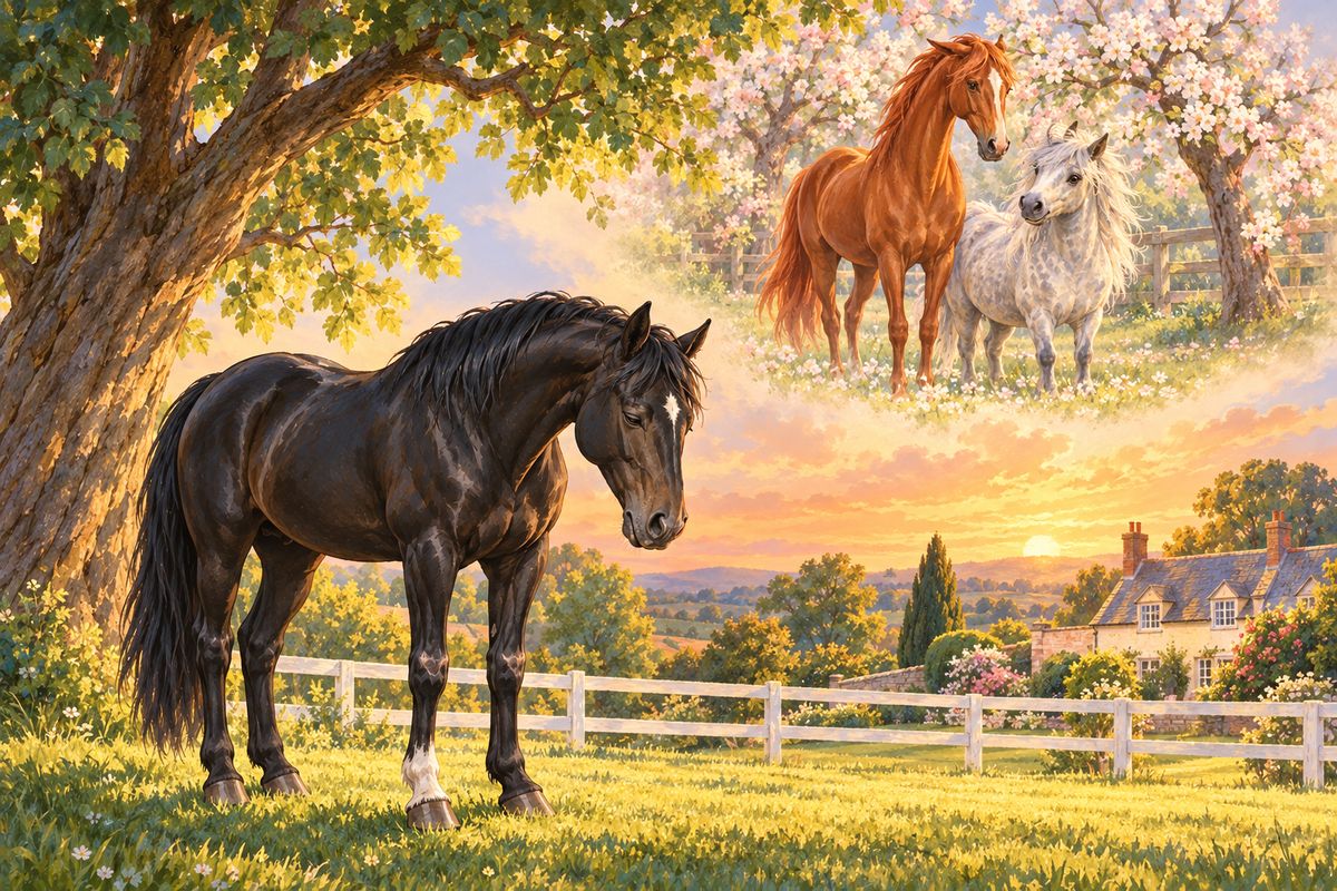 The ladies kept me and gave me back my old name, Black Beauty, and Joe was the kindest of grooms. They promised I would never be sold. My troubles were over, and I was at home; and often, before I was quite awake, I fancied myself back in the orchard at Birtwick, under the apple-trees with my old friends.