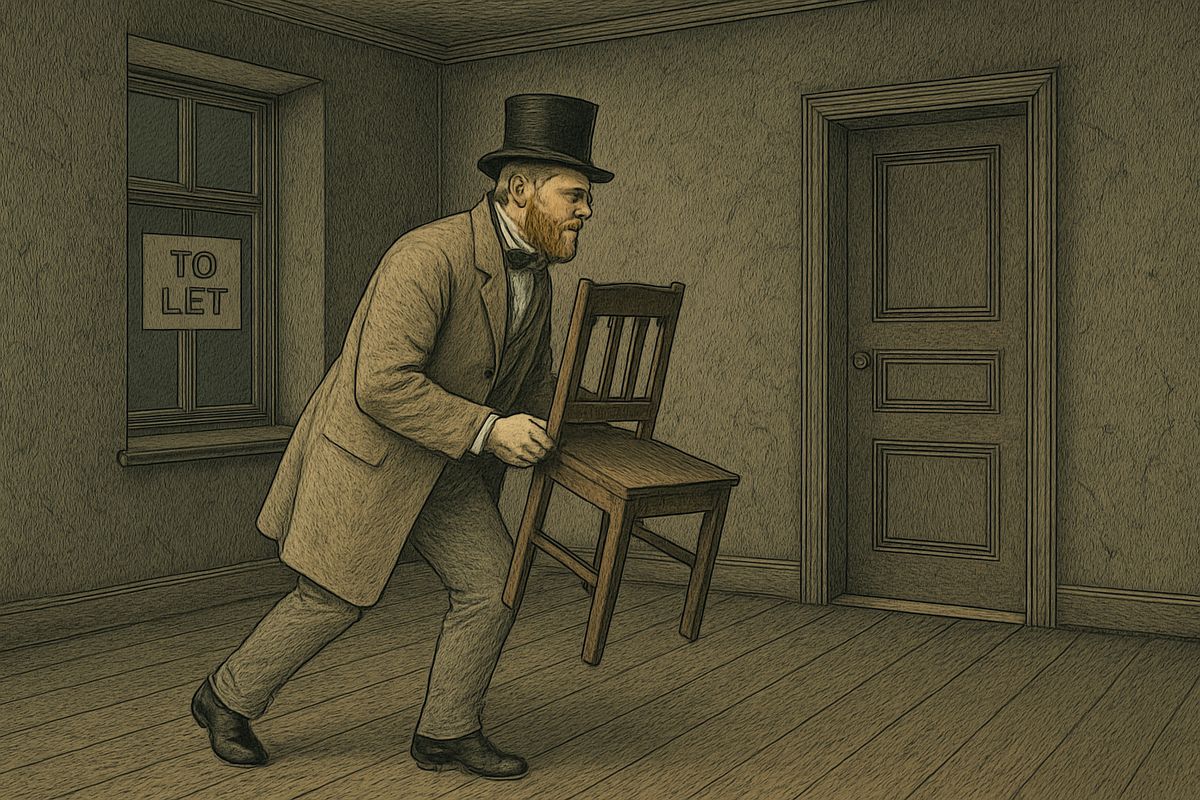 Sonia spent the night in fever. On the other side of the locked door, in the empty room, Svidrigaïlov had stood listening the whole time. When Raskolnikov left, he tiptoed out and fetched a chair, so that to-morrow he could listen in comfort.