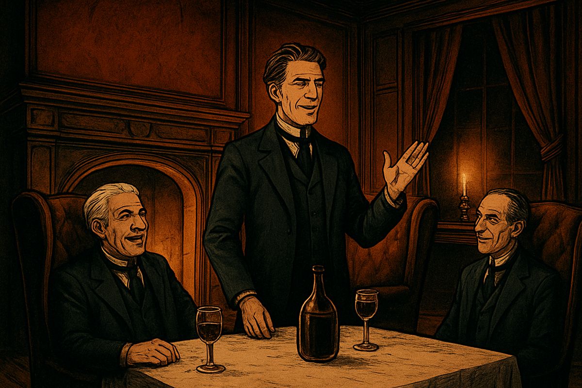 Thousands of pounds were offered for Hyde, and tales of his cruel, vile past came out, yet he had vanished as if he had never existed. Freed of him, Jekyll left his seclusion, did good among his friends, and for two months was at peace. On the 8th of January he dined Utterson and Lanyon like the old inseparable trio.