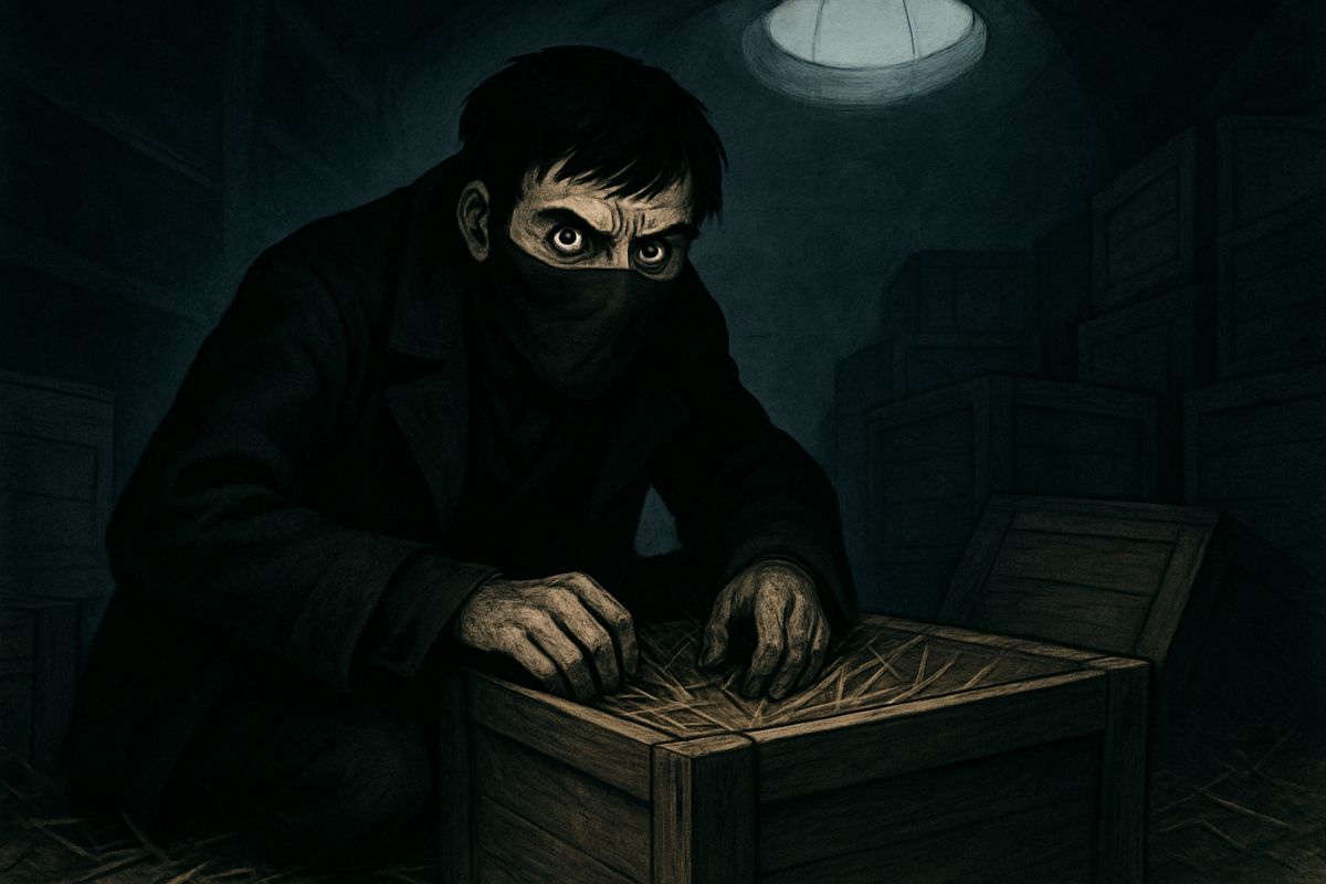Worse, Poole had once surprised something digging among the crates: a small, masked, doubled-up creature that cried out like a rat and fled upstairs. His master was a tall man, and this was more like a dwarf. Both men believed it was Hyde, and that Jekyll had been murdered. Utterson resolved to break in, with Poole taking the axe and Utterson the kitchen poker.