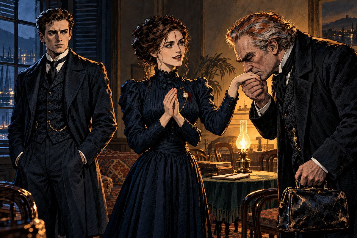 Mina foresaw that the Count, like the old warlord, would run home to his own country when beaten. He had read their plans through her trances, then cut himself off, not knowing her link still worked at sunrise and sunset.