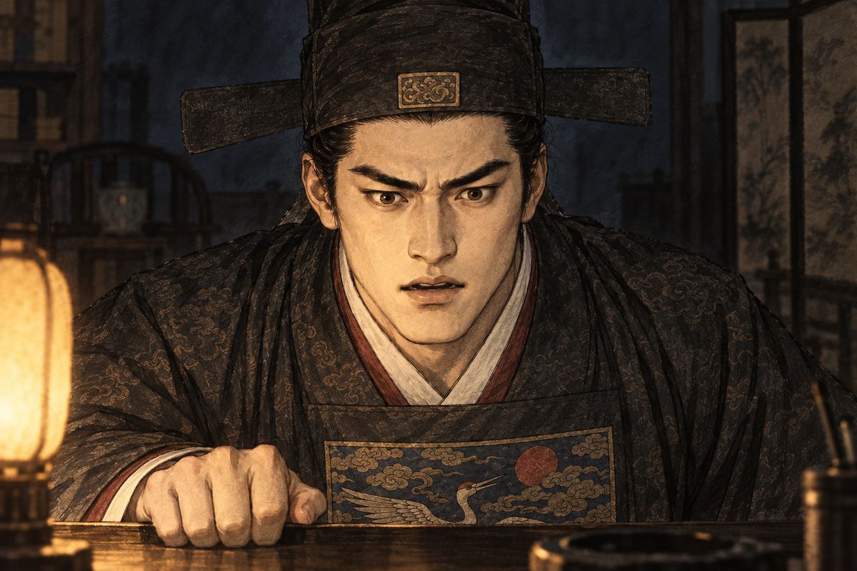 Then the gatekeeper named the girl. She was Yinglian, daughter of Zhen Shiyin, who had once paid for Yucun's journey to the examinations; he knew her by the rouge-red mole between her brows. Yucun was stunned. His benefactor's lost child had been dragged off by Xue Pan, a bully nicknamed the Oaf King.