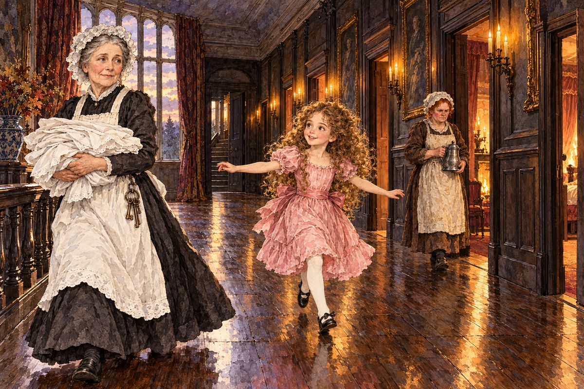 After two silent weeks a letter came: the master would be back in three days with a houseful of guests. Thornfield was turned upside down with scrubbing, polishing and airing. Only Grace Poole went quietly on her way, and the servants whispered about her, then fell silent when Jane came near, as if there was a secret she must not know.