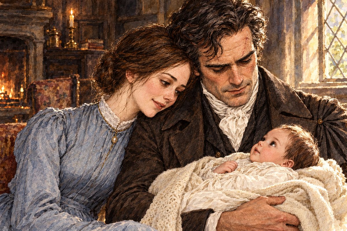 After two years Rochester's sight began to return in one eye. When their first-born son was put into his arms, he could see that the boy had his own eyes, large, bright and black. Adèle grew up happy at a gentler school; Diana and Mary married good men; St John worked on in India, unmarried, until the end of his life.