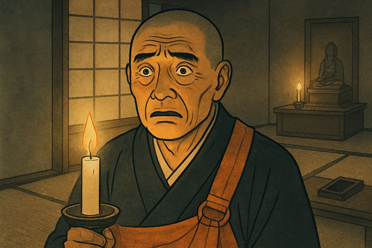 At last Hōïchi told the priest everything. "My poor friend, you are in great danger!" cried the priest. "You have been visiting no house, but the tombs of the Heiké. Obey the dead again, and they will tear you to pieces."