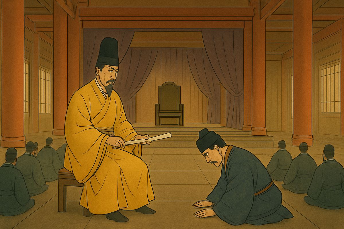 Some days later the King summoned him again. "We appoint you Governor of the island of Raishū. Rule its people with kindness and wisdom."
