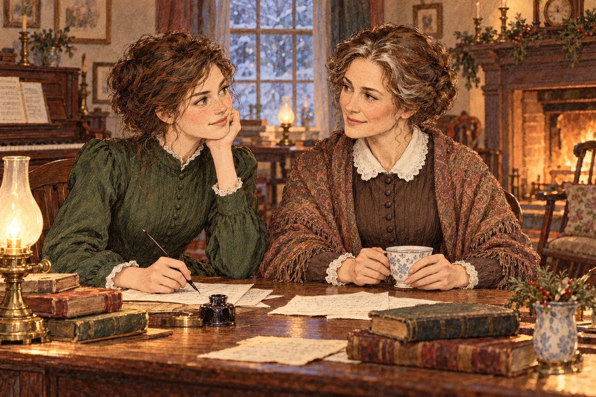 Next Jo tried to publish her novel, but the publisher wanted it cut by a third. At the family council Marmee said, "Criticism is the best test of such work." Jo took everyone's advice and pleased nobody, and the reviews bewildered her terribly, yet she laughed at last and resolved to try again.