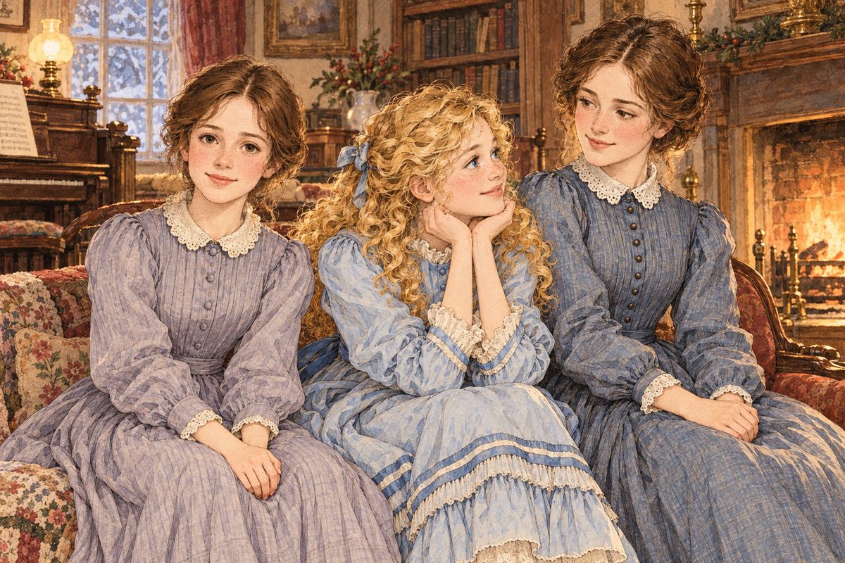 Beth loved her sisters dearly and pictured each as a bird: Jo the gull, strong and wild, Meg the gentle turtledove, and Amy the lark, who flew high but never forgot home. The hard part, she told Jo, was leaving them all. “It seems as if I should be homesick for you even in heaven.”