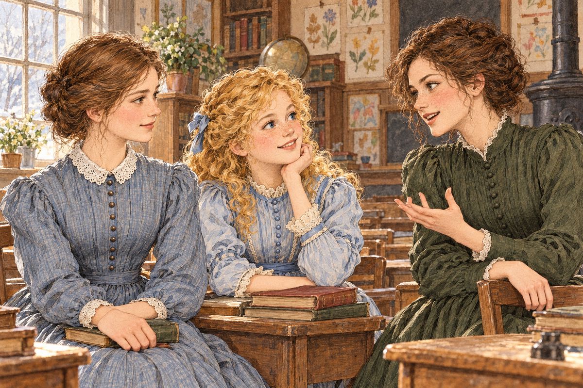 For a year they worked and waited and wrote long letters. Then Aunt March died and left Plumfield to Jo, and her old dream could come true: a school full of boys! "It will be an immense care for Jo," said Meg, but Amy's eyes said she approved.