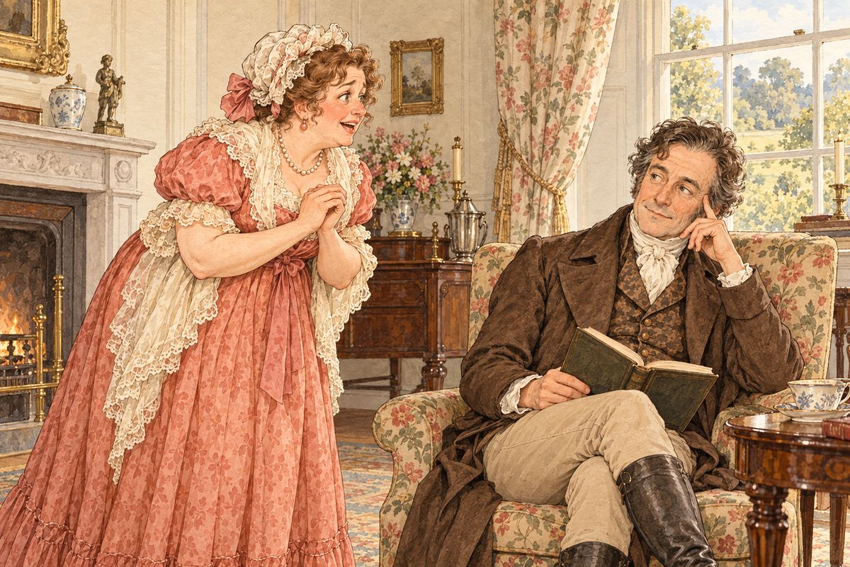 It is a truth universally acknowledged, that a single man in possession of a good fortune must be in want of a wife. So Mrs Bennet believed, as she hurried to tell her husband that Netherfield Park was let at last, to a young man of large fortune from the north of England.