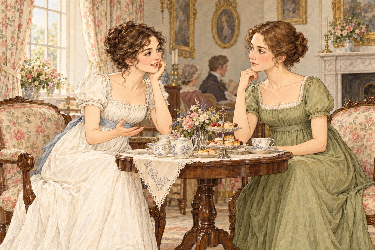 Over tea, Charlotte Lucas allowed that Mr Darcy's pride did not offend her so much, since a man of such family and fortune had a right to be proud. Elizabeth laughed and agreed she could easily forgive his pride, if he had not mortified hers, and she vowed never to dance with him.