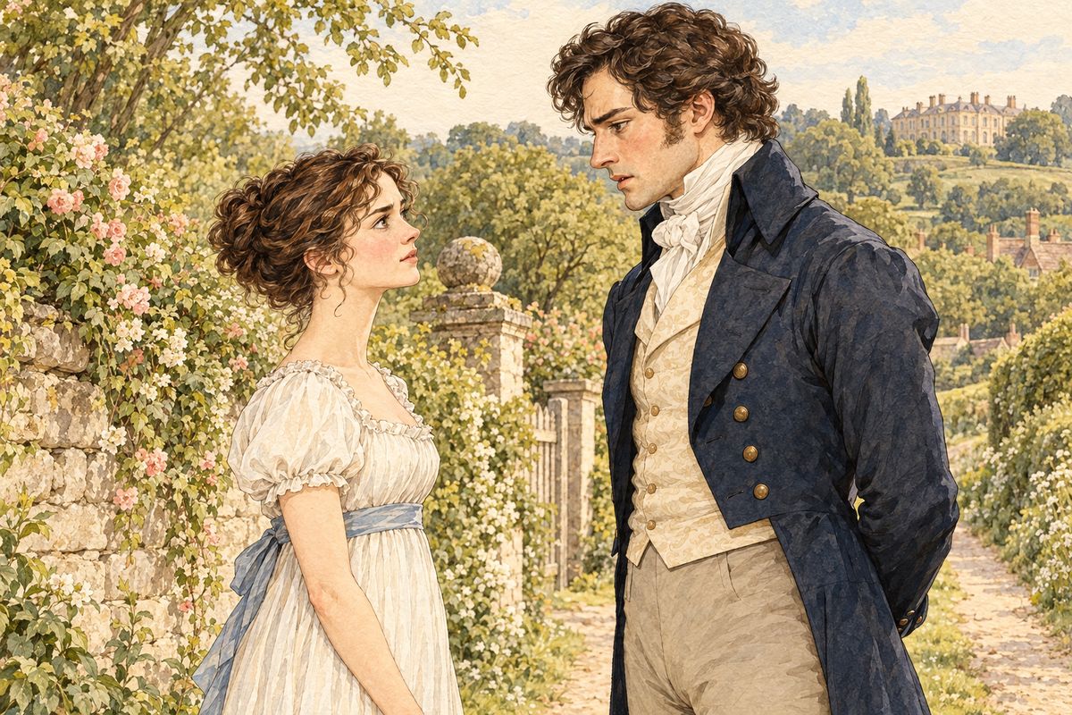 When Darcy found her alone, he declared that he admired and loved her ardently, but spoke also of her inferior connections. Elizabeth refused him. She accused him of ruining Jane's happiness and of cruelty to Wickham, and told him he was the last man in the world she could ever marry.