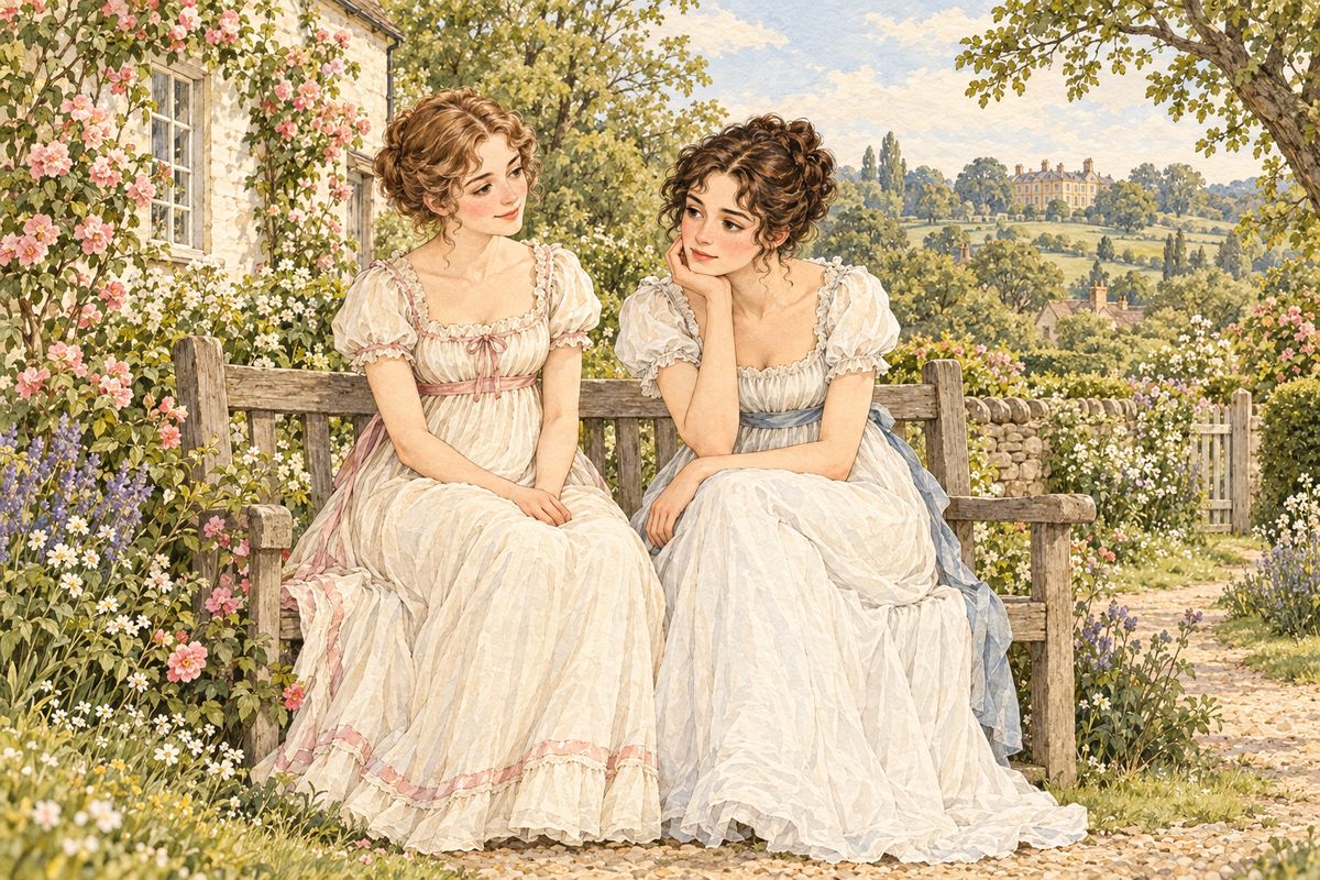 Sitting with Jane in the garden, Elizabeth spoke lightly of other things, though her heart was full. She knew now that Darcy was exactly the man who would most suit her, in temper and talents, and she feared that after Lydia's marriage he would never wish to be connected with Wickham.