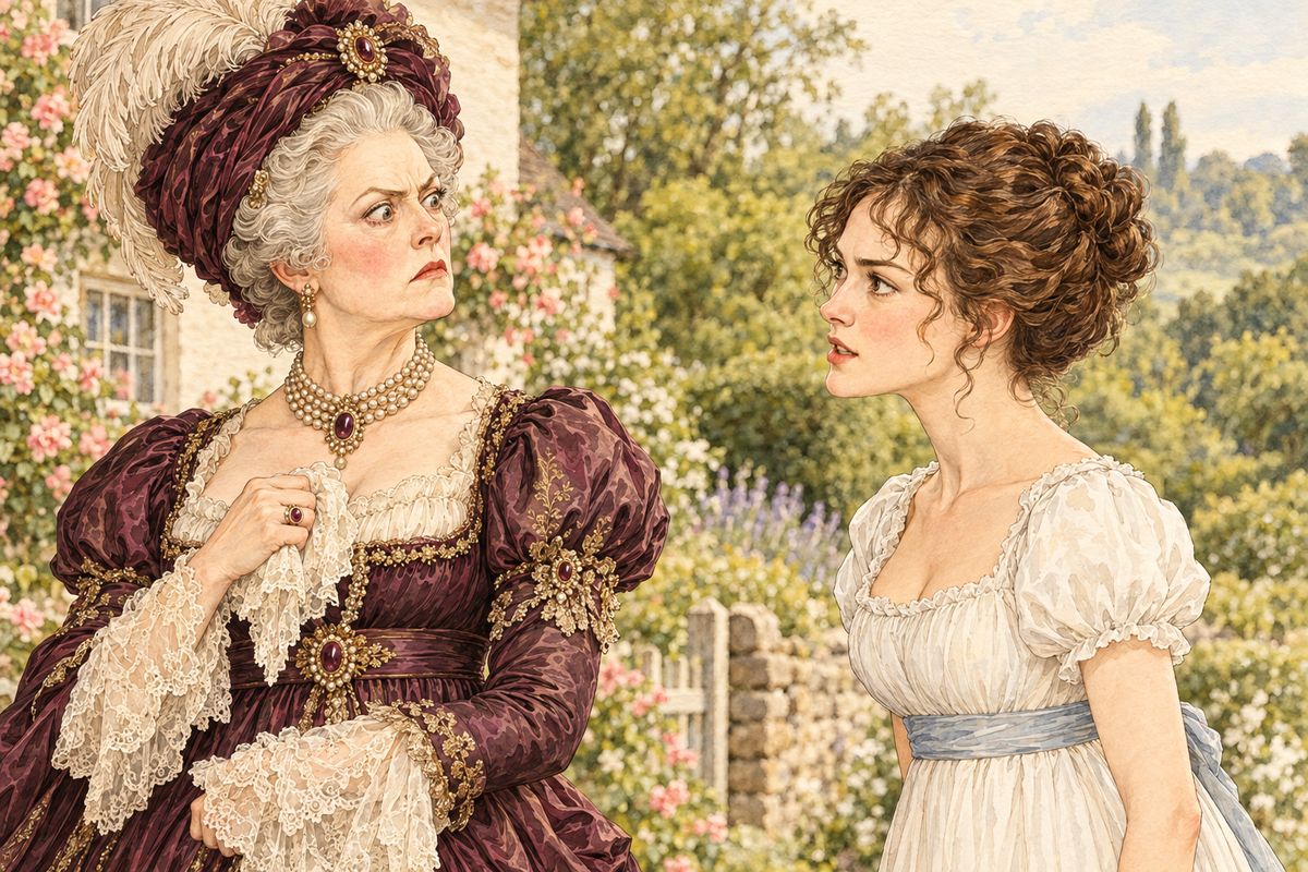 You are then resolved to have him? cried Lady Catherine. I am only resolved, said Elizabeth, to act in that manner which will constitute my happiness, without reference to you, or to any person so wholly unconnected with me. Lady Catherine had never been spoken to so in her life.