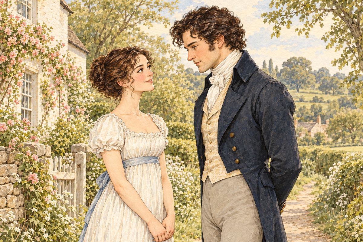 Darcy was happier than he had ever been. They walked on, without knowing in what direction. He said his aunt's report of their talk had taught him to hope, for he knew enough of Elizabeth to be certain she would have said so plainly had she been absolutely decided against him.