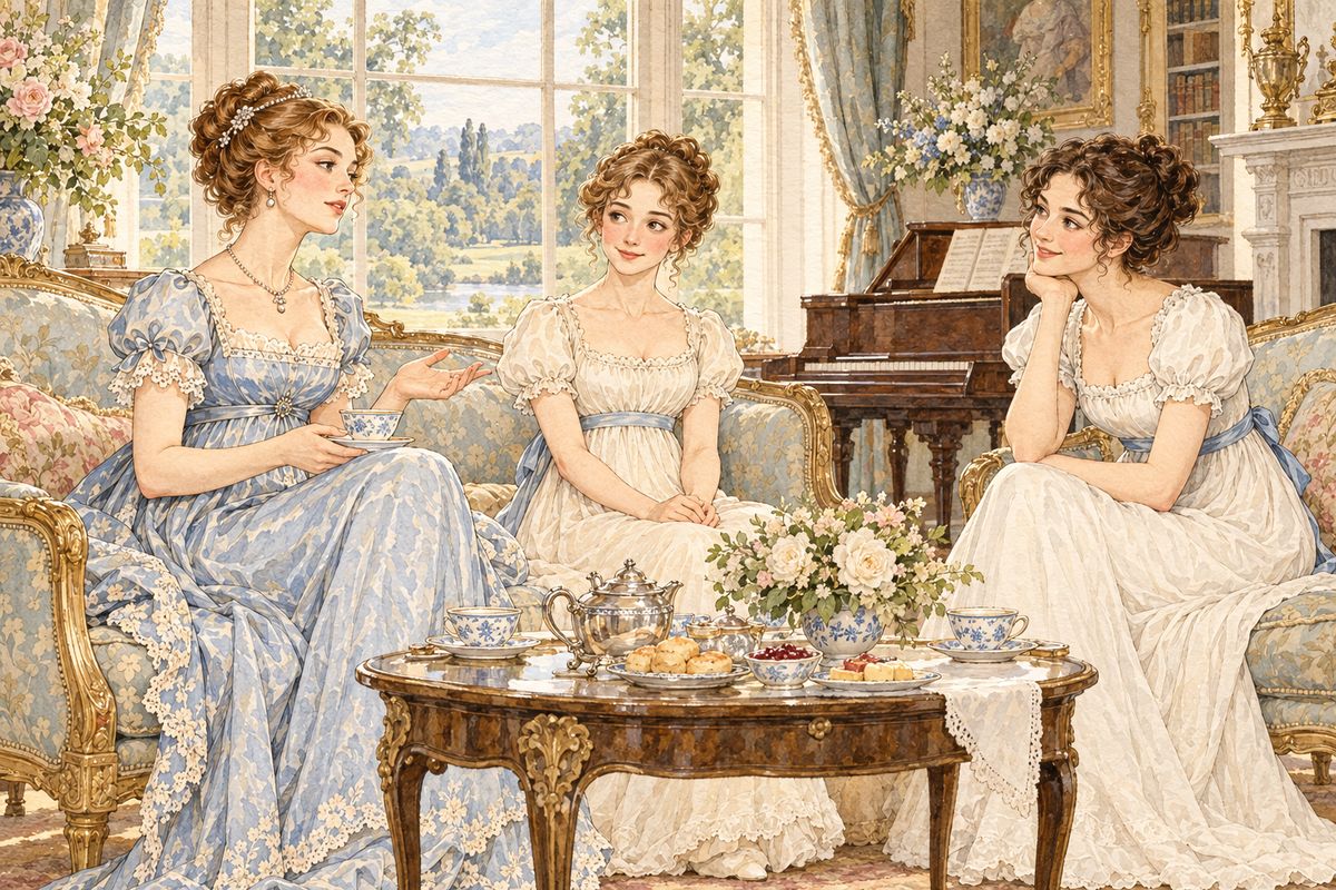 Caroline Bingley was deeply mortified by Darcy's marriage, but she wished to keep the right of visiting at Pemberley. She dropped all her resentment, was fonder than ever of Georgiana, almost as attentive to Darcy as before, and paid off every arrear of civility to Elizabeth.