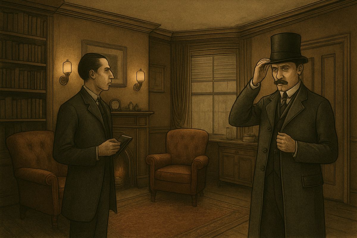 The lady lived at Briony Lodge, Serpentine Avenue, St. John's Wood. As the royal brougham rolled away, Holmes turned to Watson. “If you will call to-morrow afternoon at three o'clock, I should like to chat this little matter over.”