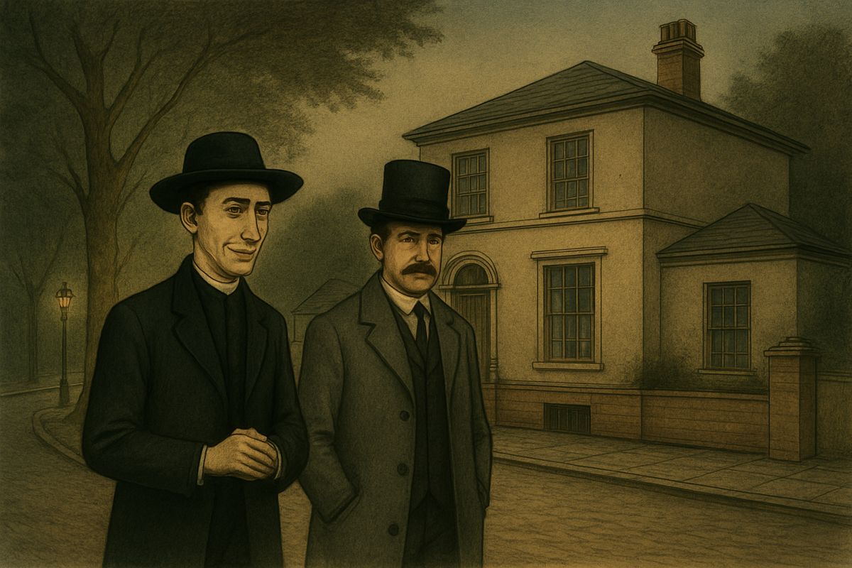 The photograph, Holmes reasoned, was too large to carry and too precious to hand to a banker or lawyer. It must be in her house. “But how will you look?” “I will not look. I will get her to show me.”