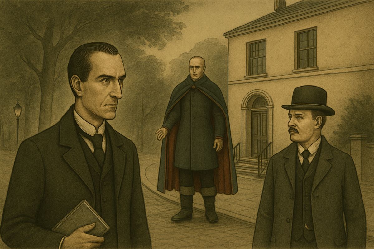 “I have the honour to wish you a very good morning.” Holmes bowed and, without noticing the hand the King stretched out to him, set off with Watson for his chambers.