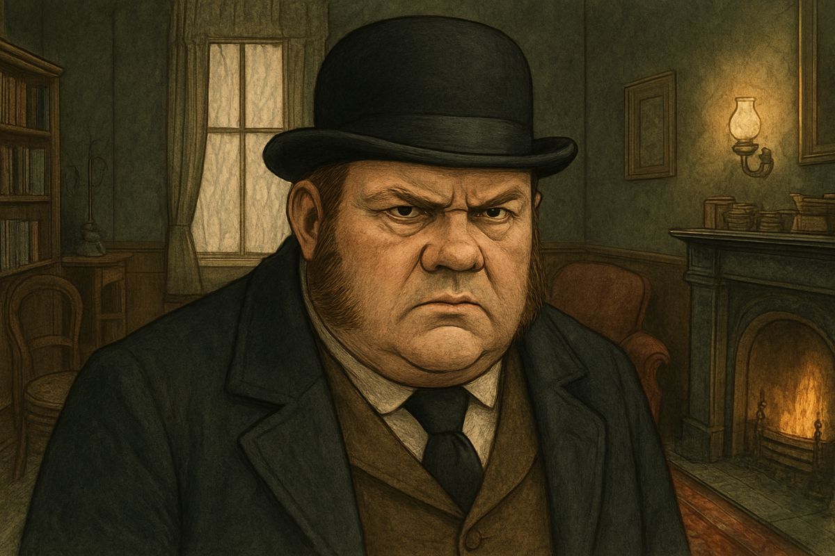 Jones described their quarry: 'John Clay, the murderer, thief, smasher and forger.' He was the grandson of a royal duke, educated at Eton and Oxford, with a brain as cunning as his fingers. 'I've been on his track for years and have never set eyes on him yet.'