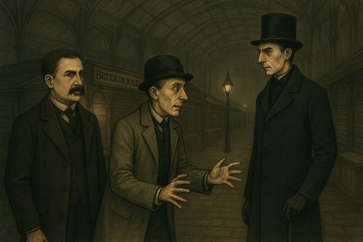 Holmes calmly traced the geese from Mrs. Oakshott to Breckinridge, to the Alpha, and to Henry Baker's club. “Oh, sir, you are the very man whom I have longed to meet,” cried the little fellow, his fingers trembling.