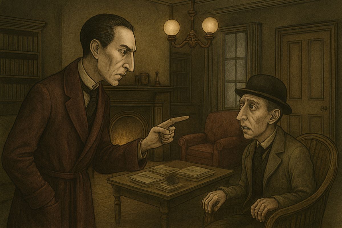 Holmes laid out the plot. Ryder had heard of the stone from Catherine Cusack. Together they had arranged for Horner, a man with a record, to be sent to the room. Then they rifled the case and had him arrested.