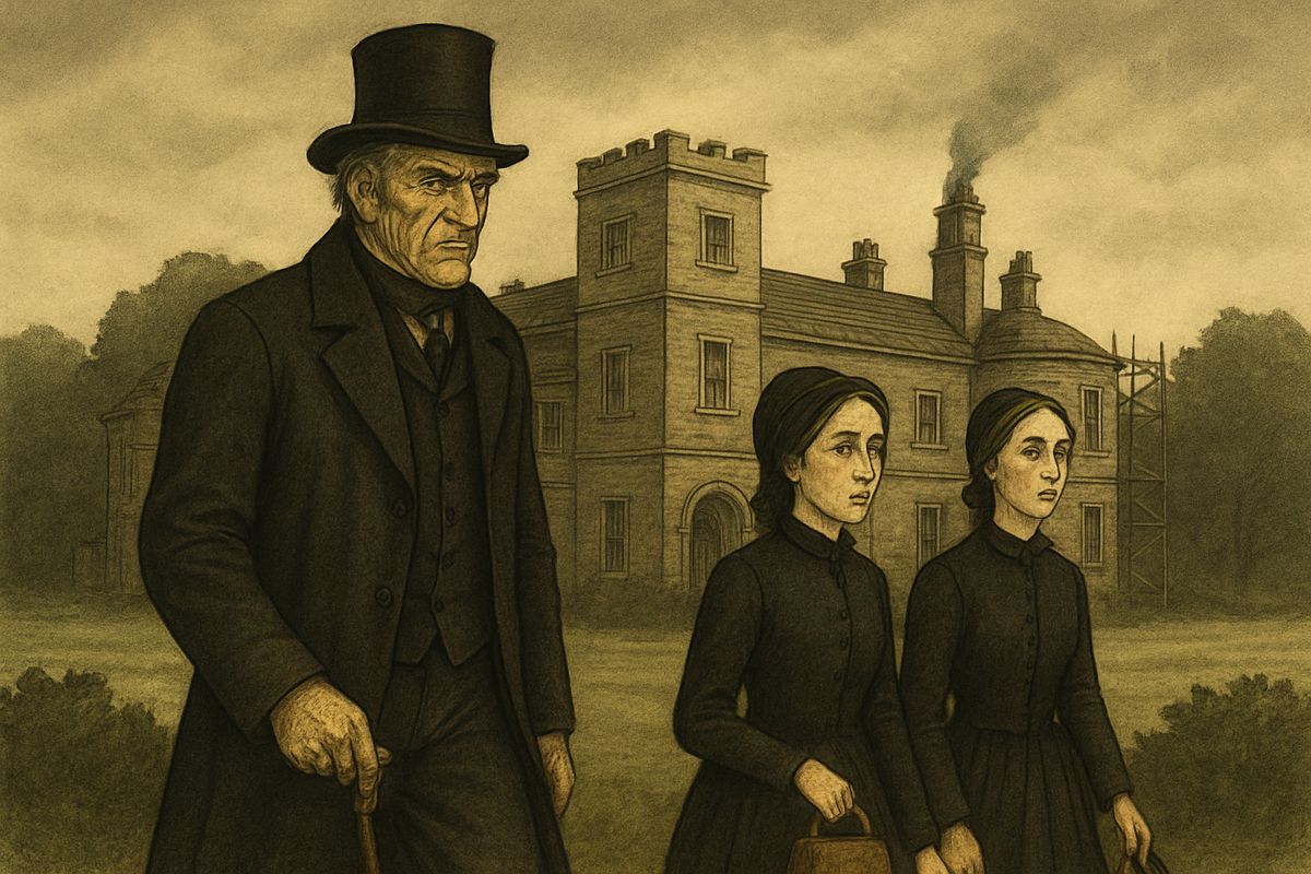 In India he had married the young widow Mrs. Stoner, mother of the twins Helen and Julia. Her money was left to him, with a yearly share for each girl on her marriage. After she died in a railway accident, he took the sisters to Stoke Moran.