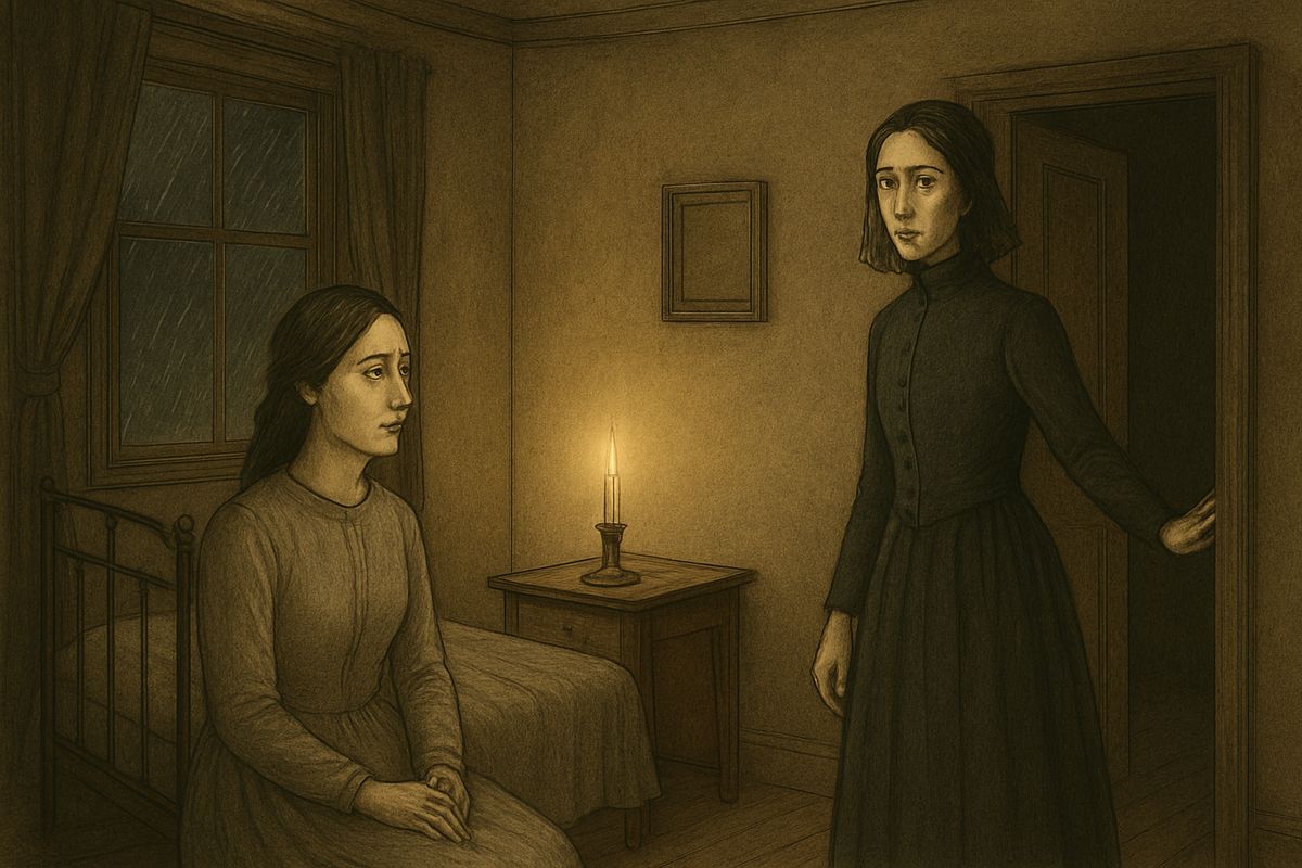 At the door she paused and looked back. “Tell me, Helen, have you ever heard anyone whistle in the dead of the night?” For several nights, she said, a low, clear whistle had woken her at about three in the morning.