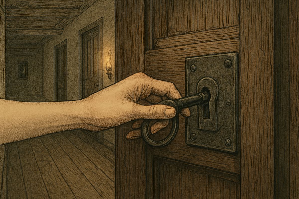 Helen blamed the gipsies. Julia smiled, closed the door, and a moment later Helen heard her key turn in the lock. Because of the cheetah and the baboon, both sisters always locked themselves in at night.