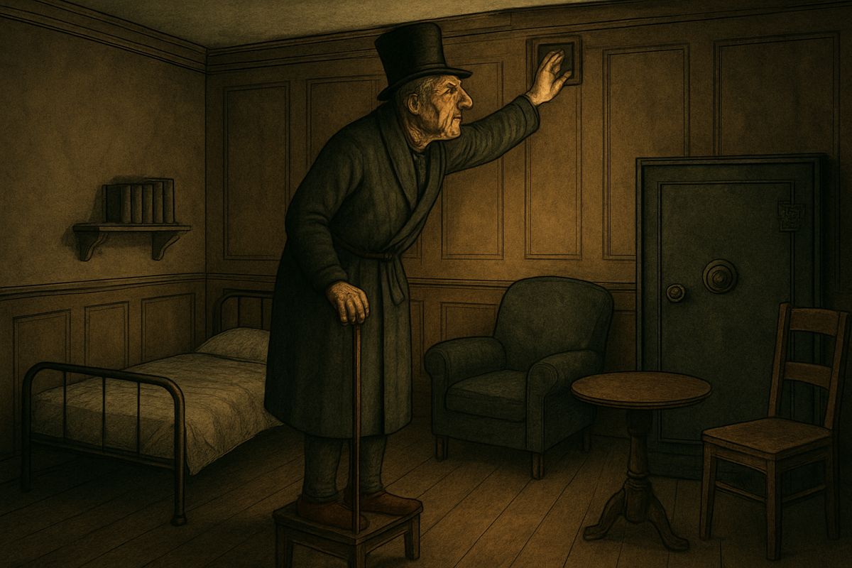 Roylott had trained the snake with milk to return when he whistled, and stood on his chair to reach the ventilator. The clang Helen heard was the safe door shutting. Sooner or later, on some night, the snake was bound to strike.
