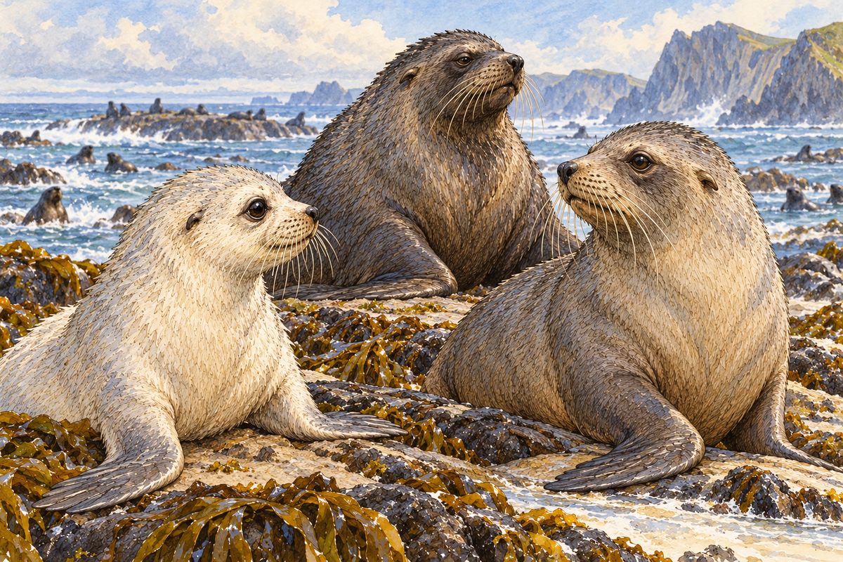 “Bah! Only the holluschickie go to Otter Island. If we went there they would say we were afraid. We must preserve appearances, my dear.” Sea Catch sunk his head proudly between his fat shoulders and pretended to go to sleep for a few minutes, but all the time he was keeping a sharp lookout for a fight. Now that all the seals and their wives were on the
