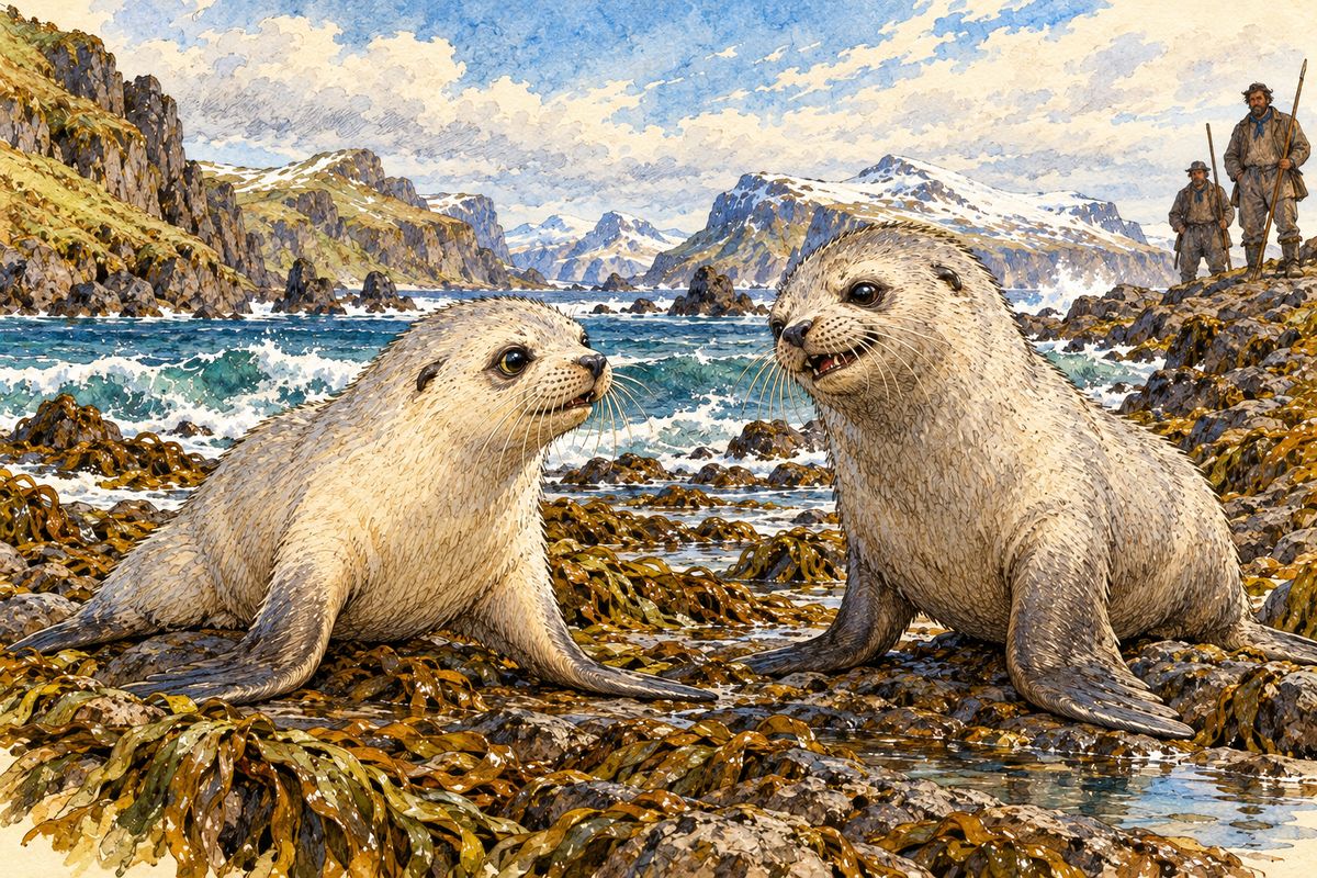 “Oh, if you’re trying to back out, of course I’ve no more to say,” said the young seal with an ugly chuckle. “Will you come with me if I win?” said Kotick.