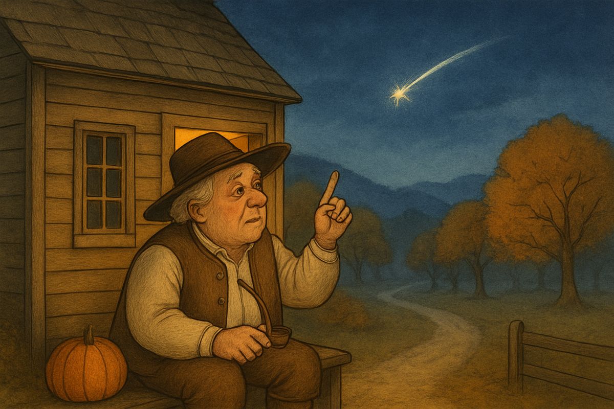 A drowsy spell seemed to hang over the valley. The old farmers swore it had been bewitched long ago, by a German doctor or an old Indian wizard, and told of voices in the air and haunted spots. "Mark me, this Hollow is under a spell."