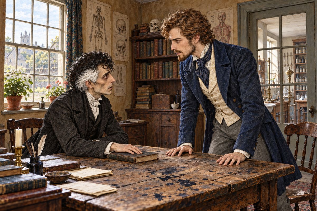 Jennings argued that his notes could prove nothing to anyone else. Franklin would have to take the Diamond again, unaware, in front of witnesses. That meant giving up his cigars abruptly, as he had last year, sleeping badly again, and taking a second dose in the same house. "Don't forget to lock up your cigars," Jennings told him.