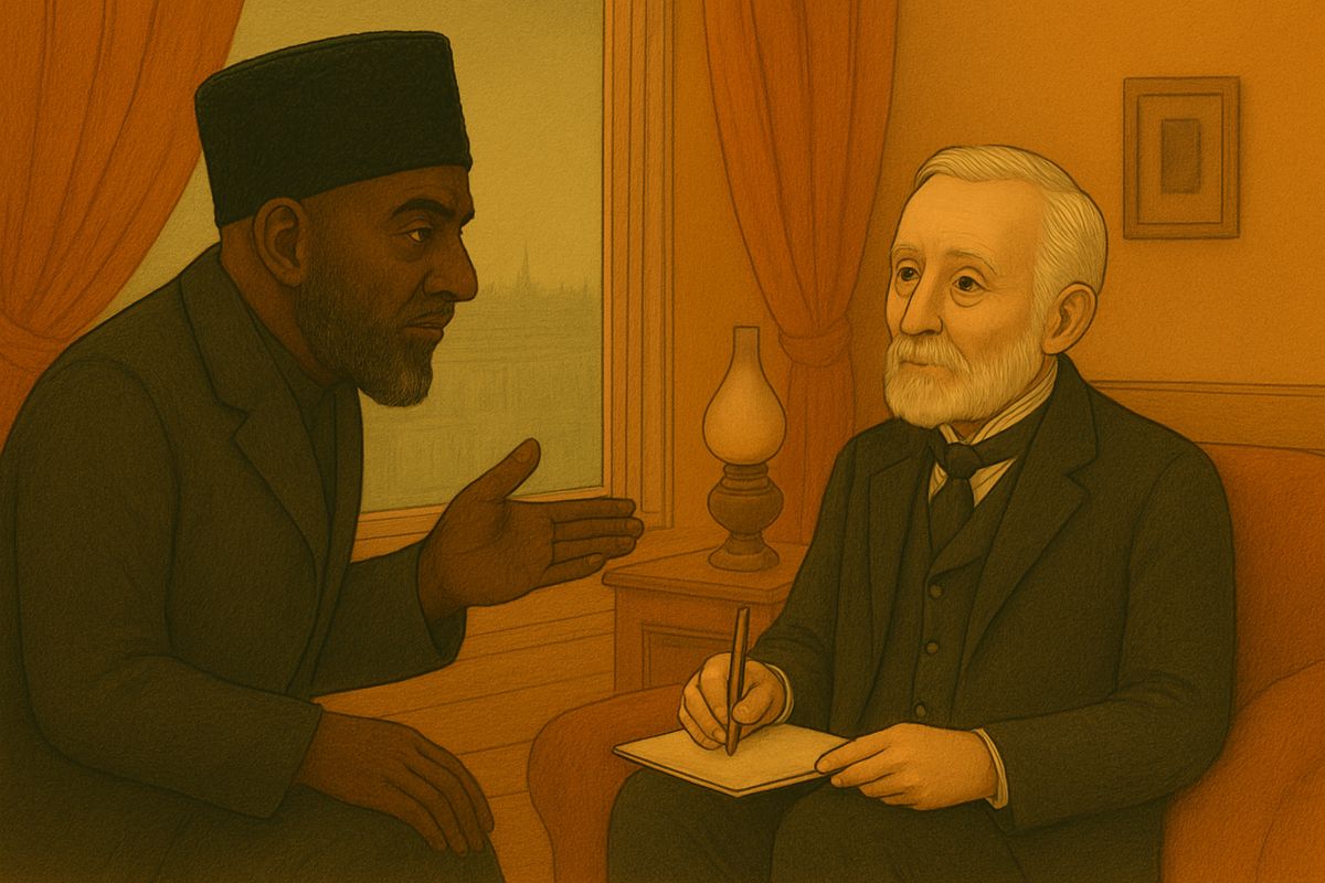 He woke again in his own flat in the Rue de Rivoli, left at his door by a stranger. Then came the news that Count Philippe was dead, found on the shore of the Opera lake, and that Raoul had not come home. The Persian went to the examining magistrate, M. Faure, who wrote down every word and treated him as a madman.