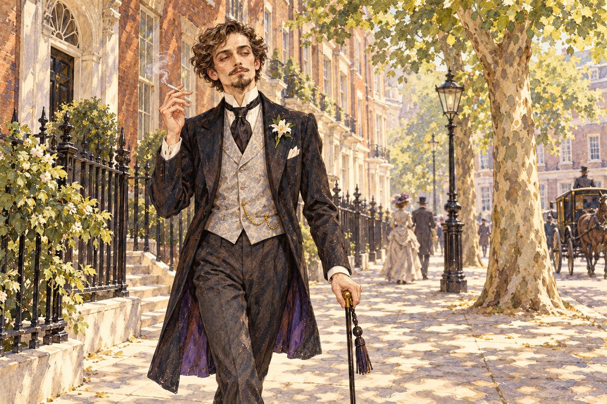 Walking toward Berkeley Square, Lord Henry turned the crude tale over in his mind: a mad passion, a treacherous killing, a child born in pain. It made Dorian more perfect. Just as the boy had unknowingly transformed Basil's art, Harry decided he would shape Dorian himself. "He could be made a Titan or a toy."