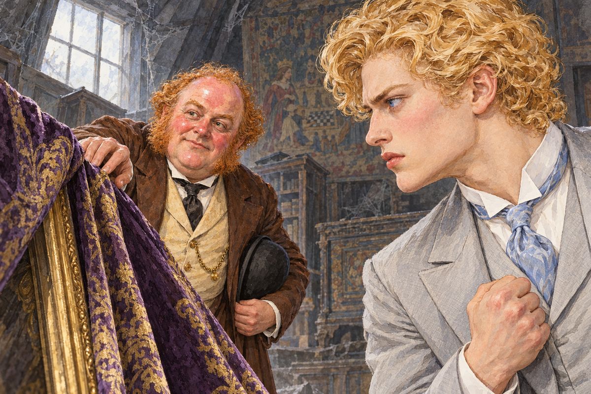 The picture was leaned against the wall, still shrouded. "Might one look at the work of art, sir?" asked Mr. Hubbard. Dorian started, keeping his eyes fixed on the man, ready to leap on him and throw him to the ground if he dared lift the hanging. "It would not interest you, Mr. Hubbard," he said.