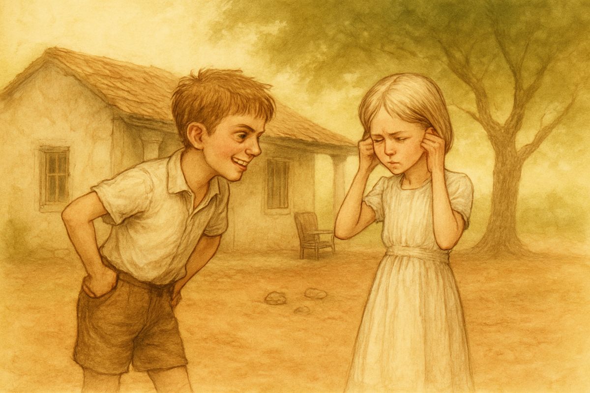 Basil told her scornfully that she was being sent home to England, to an uncle called Mr. Archibald Craven who lived in a great, desolate old house where no one ever went near him. “He’s a hunchback, and he’s horrid.” Mary turned her back and stuck her fingers in her ears, but afterward she thought about it a great deal.