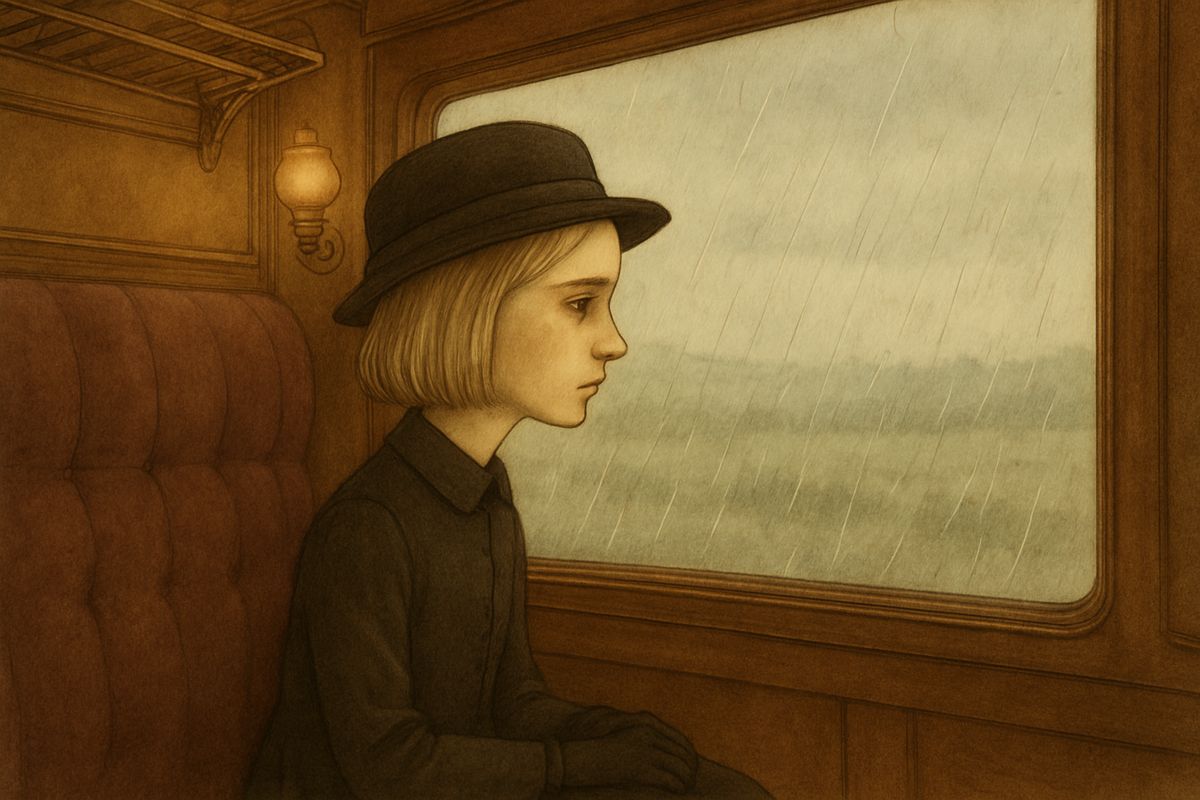 Mary stared out at the grey slanting rain and wondered a queer new thing: why she had never seemed to belong to anyone, even when her father and mother were alive. Other children were someone’s little girl, but she never had been. She did not know it was because she was so disagreeable, and she watched the rain until she fell asleep.