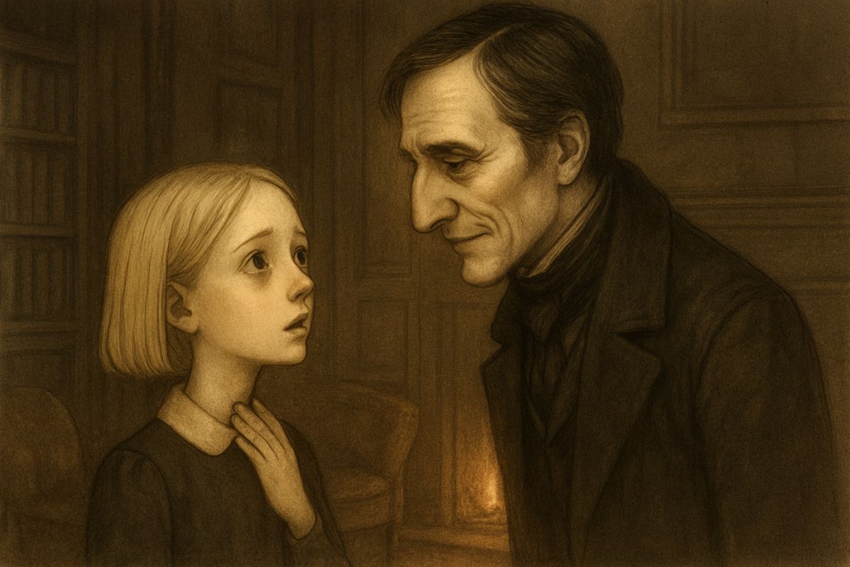 She only wanted to play out of doors, Mary told him, and when he asked if she wanted toys or dolls, she quavered, "Might I have a bit of earth?" Something softened in his dark eyes. "Take it, child, and make it come alive," he said, and he ordered that she be let to run wild and free.