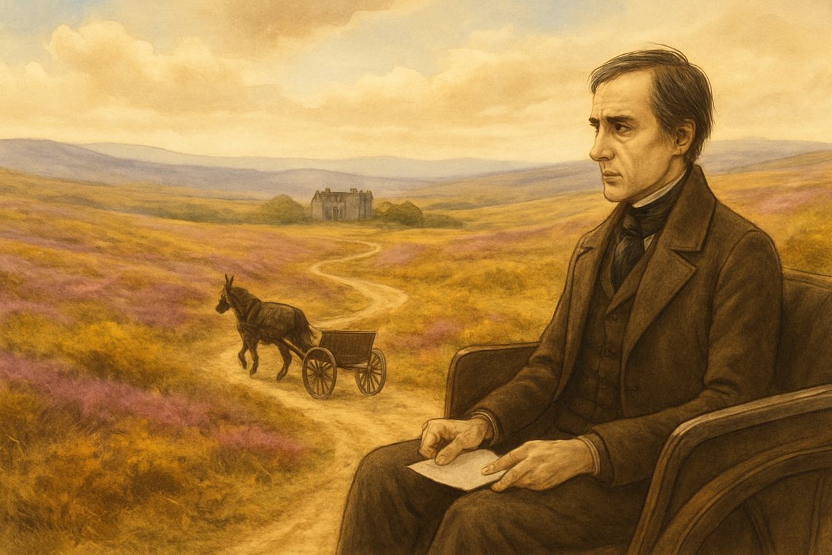 In the morning a letter came from Yorkshire, from Susan Sowerby: "Please, sir, I would come home if I was you." Remembering his dream, Mr. Craven set off at once. On the long journey he thought of his boy as he never had in ten years, and the drive across the purple moor felt, strangely, like coming home.