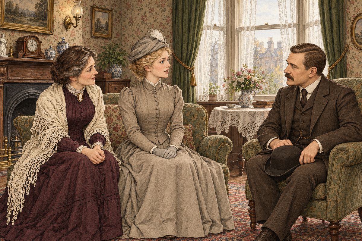 Watson crossed the river to Camberwell. Mrs. Forrester called it all a romance, with half a million in treasure for Mary, but Mary only tossed her head. “It is for Mr. Thaddeus Sholto that I am anxious,” she said. “It is our duty to clear him of this dreadful charge.”