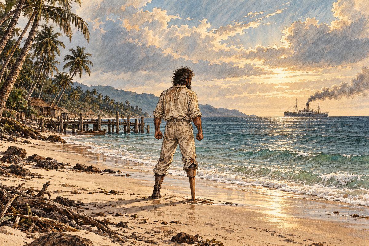 Major Sholto went to India to check the story, and he never came back. An uncle had died and left him a fortune; he dug up the treasure and sailed for England without keeping a single promise. Captain Morstan found the hiding-place empty. From that day Small lived only for revenge.