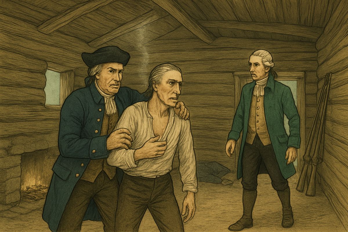 In seconds it was over, and the last pirate fled into the woods. But when the smoke cleared, Hunter lay stunned, faithful Joyce was dead, and the captain was wounded. 'Five against three leaves us four to nine,' he said. 'That's better odds than we had at starting.'