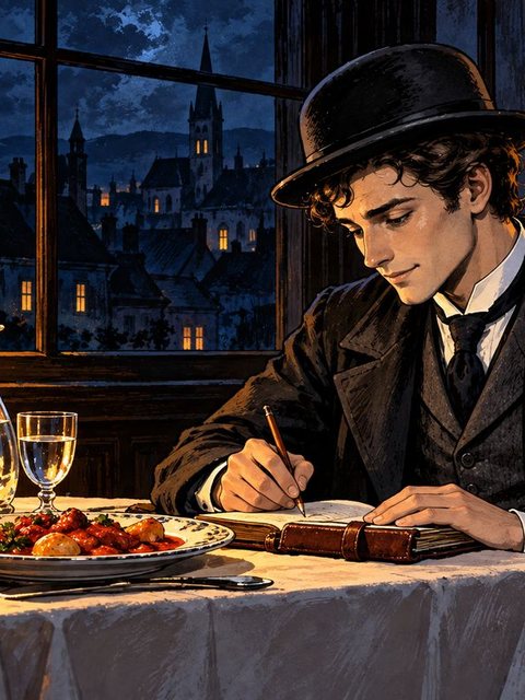 Illustration from Dracula: In May 1893 the young solicitor Jonathan Harker travelled east across the Danube to settle a London house sale for a Transylvanian nobleman.